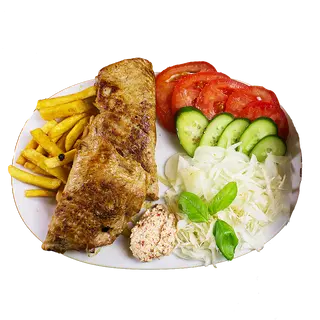 Punjena bela vešalica 300 g