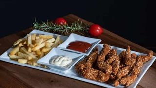 Pileći štapići u susamu