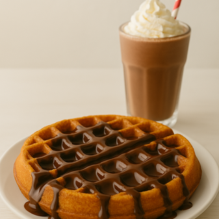 Gofre + Batido de helado