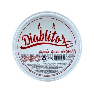 Diablitos Jamón Para Untar 120g