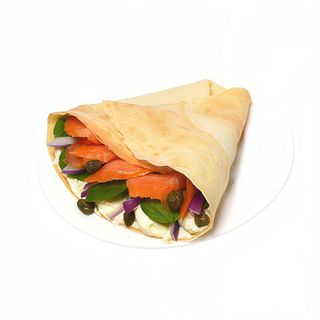 crepe de salmón