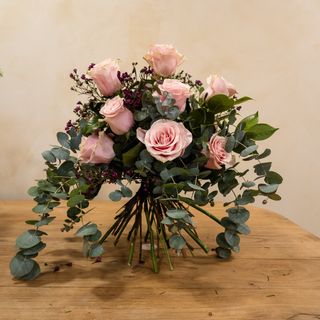 Ramo de 6 rosas rosas