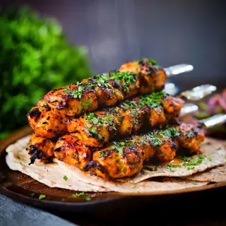 Chicken Tikka With French Fries + Soda 500ml