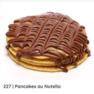 Pancakes au Nutella