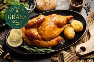1/2 Pollo Corral a la brasa