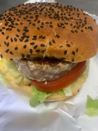 Hamburguesa de cochinillo