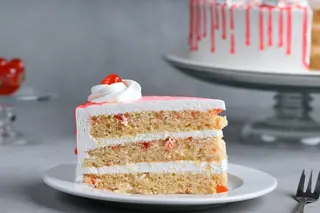 Cherry Chip Cake