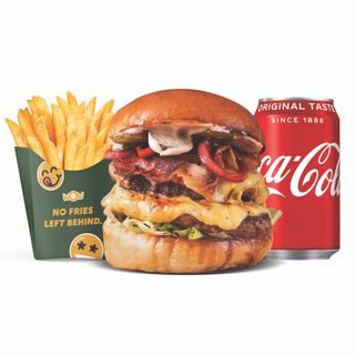 Меню Bourbon с картофки и напитка по избор