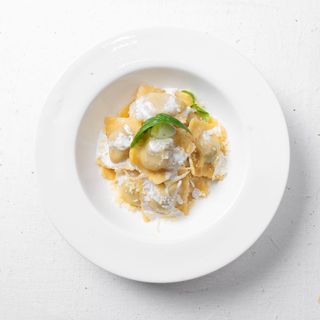 Равиоли с семгой