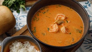 Том Ям Кунг с креветками