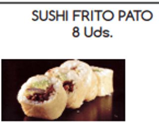 141. Sushi Frito Pato (8 Uds.)