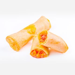 Smażona sajgonka z krewetką