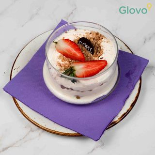 Бисквитена торта в бурканче