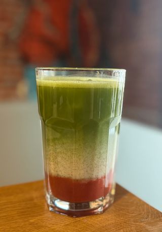 Matcha truskawkowa
