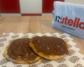 TORTITAS DE NUTELLA