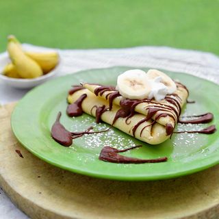 Crepe de Nutella e Banana
