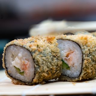 Сяке темпура