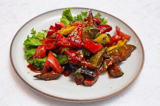 Салат "Баклажаны по-восточному"