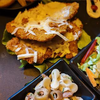 Escalope Panné Gratiné