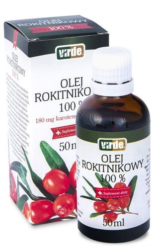 Olej z rokitnika rokitnikowy 100% 50 ml VIRDE