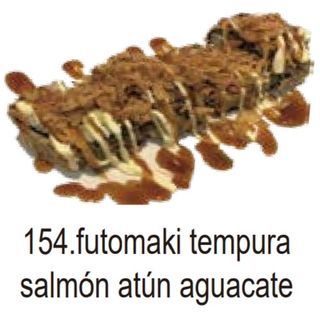 154.futomaki tempura salmon atun aguacate