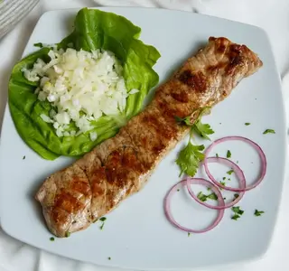 Bela vešalica 300g