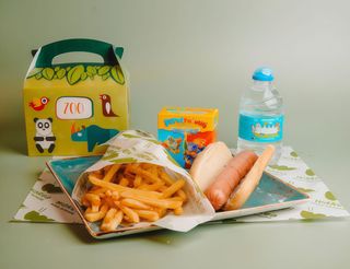 Wakea menu infantil hot dog