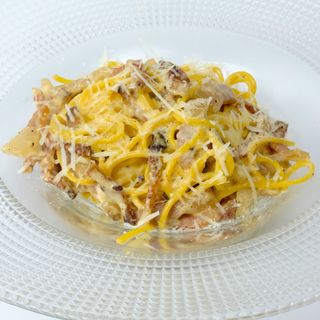 spaghetti carbonara chitarra