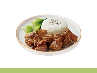 Riz a La Viande Et Légumes