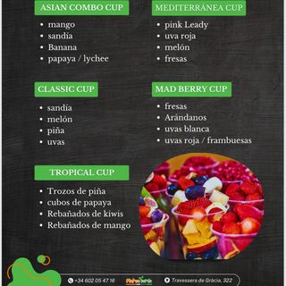 Fruit Cup Menu (500 G.)