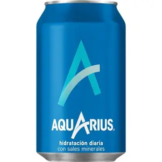 Aquarius limón lata 33cl