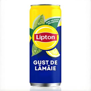 Lipton Ice Tea cu extract de ceai negru si suc de lamaie