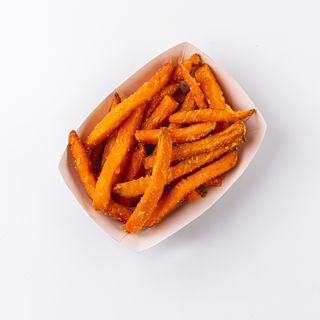 Батат фрі з лимонною цедрою