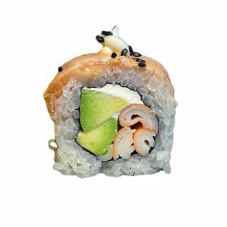 Uramaki Flameado Surimi Rollo (8 Uds.)