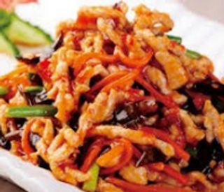 Tiras de cerdo estilo yu xiang