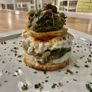 Millefoglie di baccalà