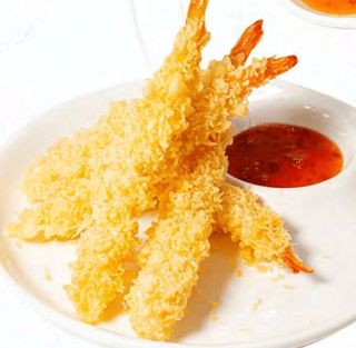 Tempura di gamberoni