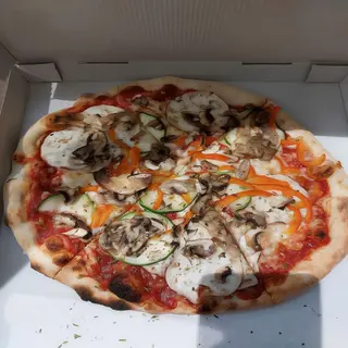 Pizza Vegetariana (30 x 60 Cm.)