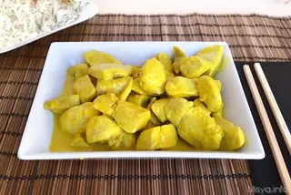 218. Pollo al curry
