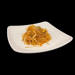 Spaghetti di soia con verdure
