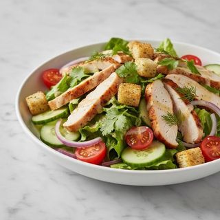 Ensalada Templada De Pollo