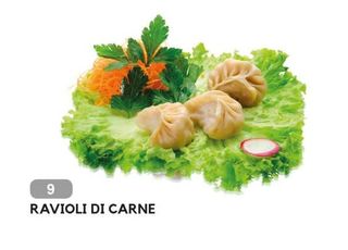 9. Ravioli di carne 4 pezzi