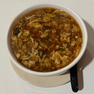 sopa agria y picante