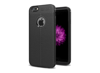 Силиконов калъф гръб кейс Litchi имитиращ кожа - Huawei P30 Pro, черен