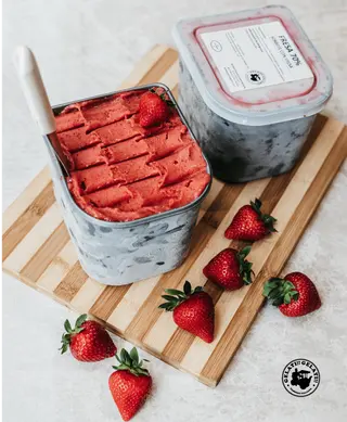 Cubeta Helado Sorbete Vegano 2500 ml.