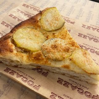 Focaccia patate e Grana Padano grattugiato - 1 trancio