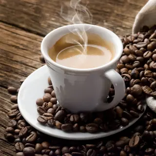Café Nespresso allongé 