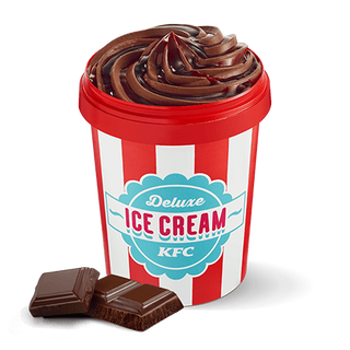 Deluxe sladoled od čokolade s preljevom od višnje 460 ml
