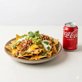 Nachos De Pollo Deluxe