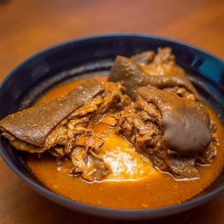 Fufu with Beef